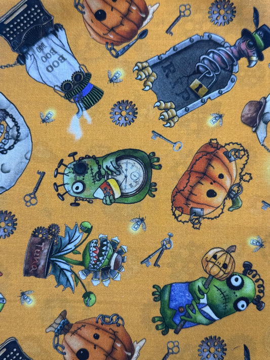 Maddys grip chalk bag - Steampunk Halloween