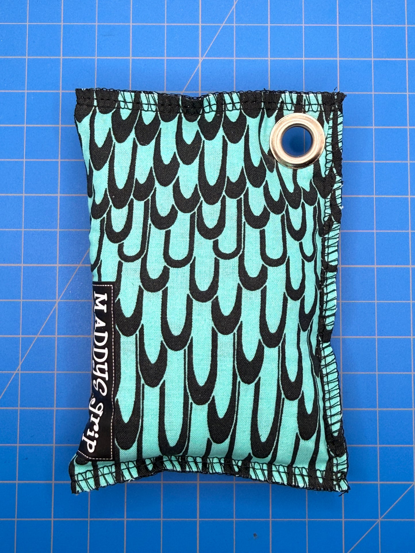 Maddys grip chalk bag 2026 design - Teal Drip