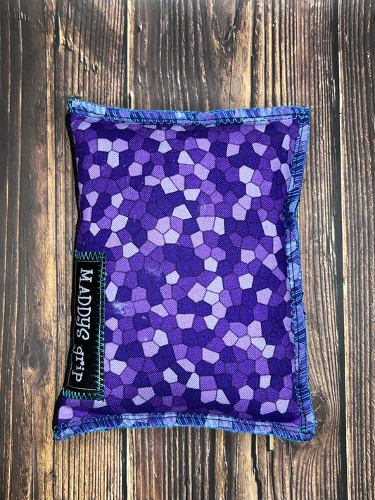 Maddys Grip chalk bag - Purple pebble